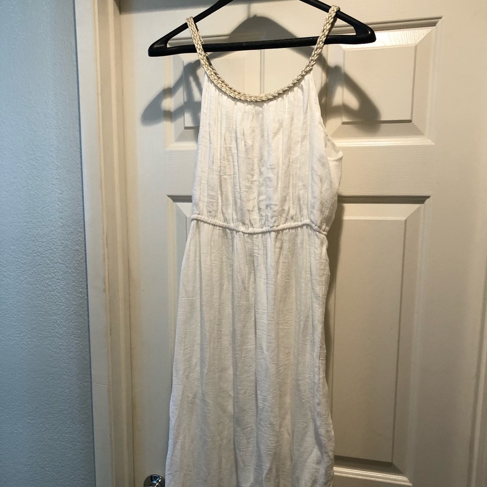 Grecian linen dress